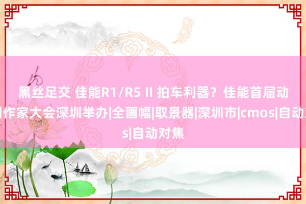 黑丝足交 佳能R1/R5 II 拍车利器？佳能首届动感创作家大会深圳举办|全画幅|取景器|深圳市|cmos|自动对焦