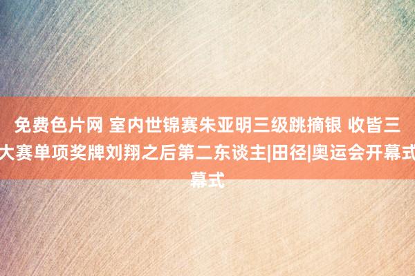 免费色片网 室内世锦赛朱亚明三级跳摘银 收皆三大赛单项奖牌刘翔之后第二东谈主|田径|奥运会开幕式